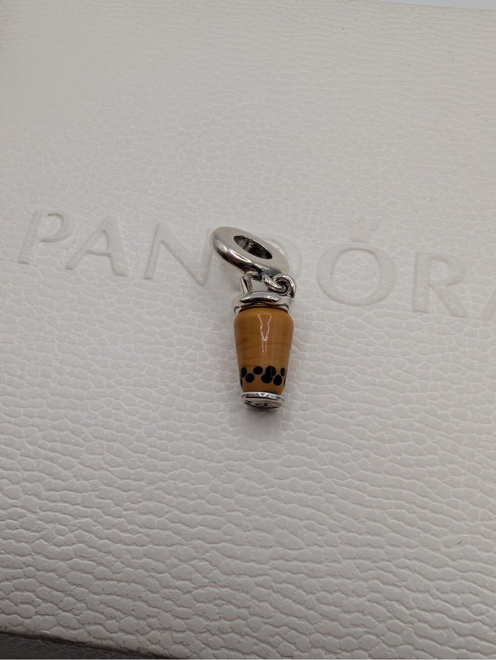 Pandora pendant charm ale boba tea